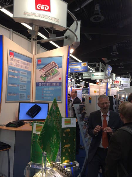 Der GED Stand auf der Messe PCIM 2014