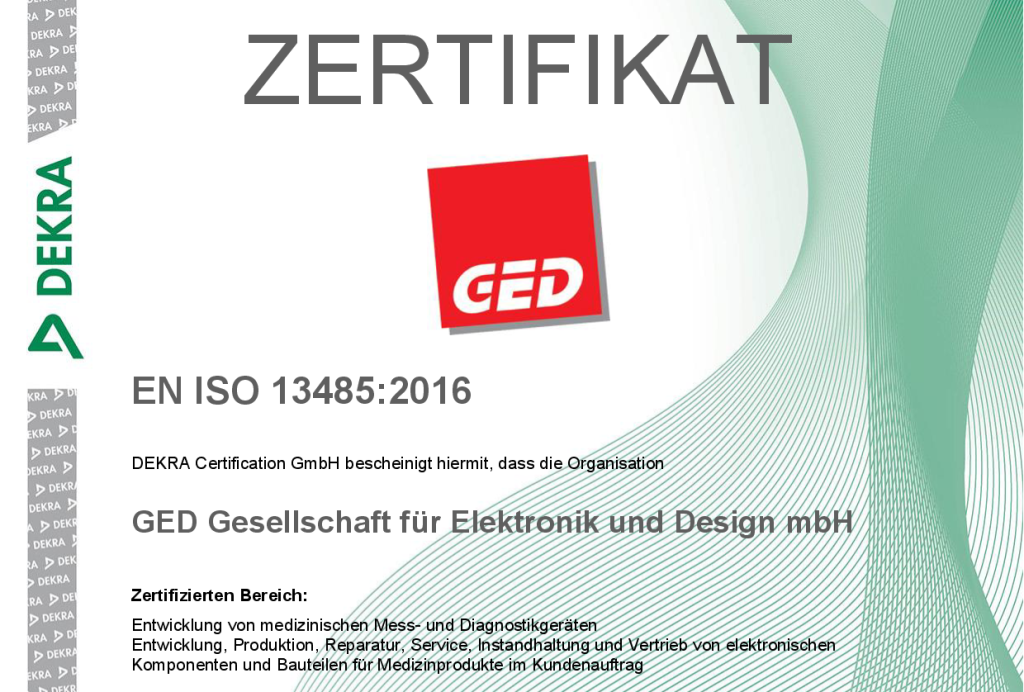 GED ISO 13485 2023